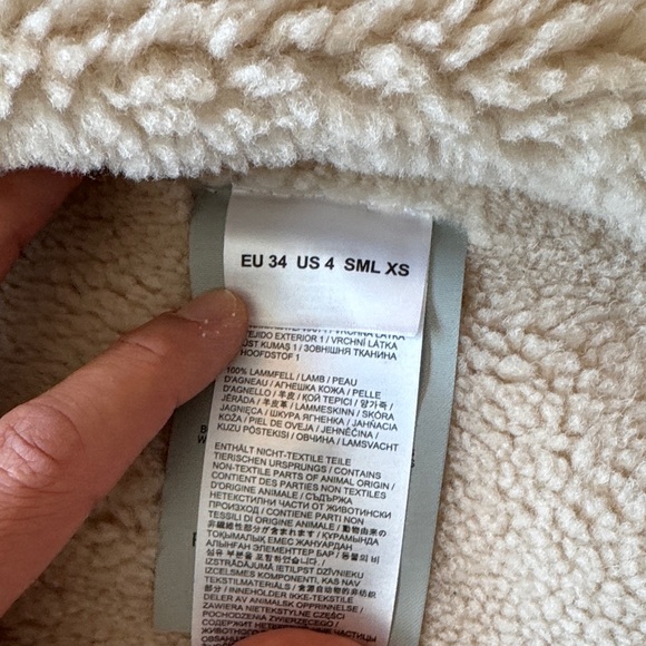 Bogner Cream Real Shearling Jacket —Rare - Picture 9 of 15